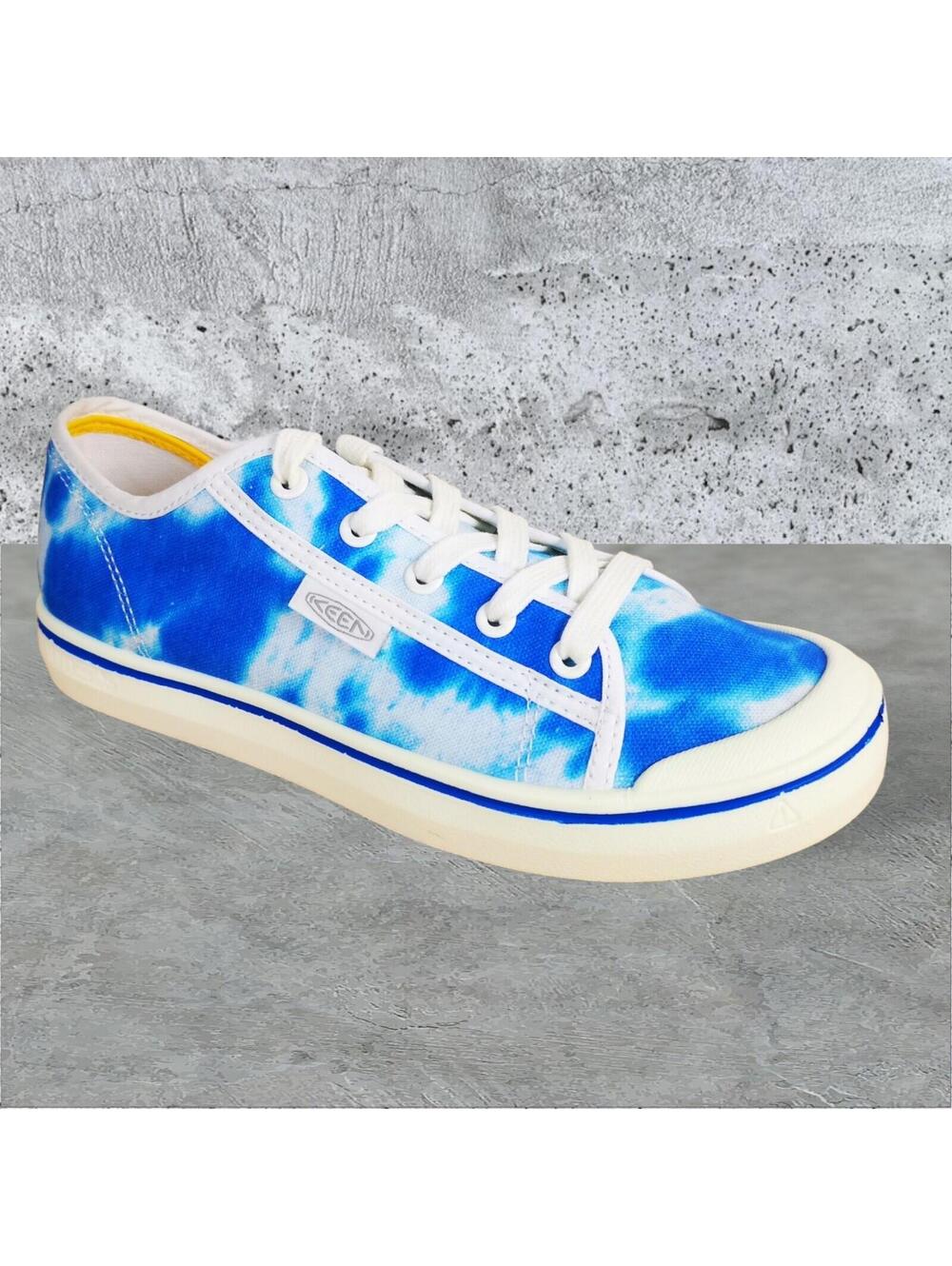 Keen Women's Elsa Lite Sneakers Size 7 color Blue/white New